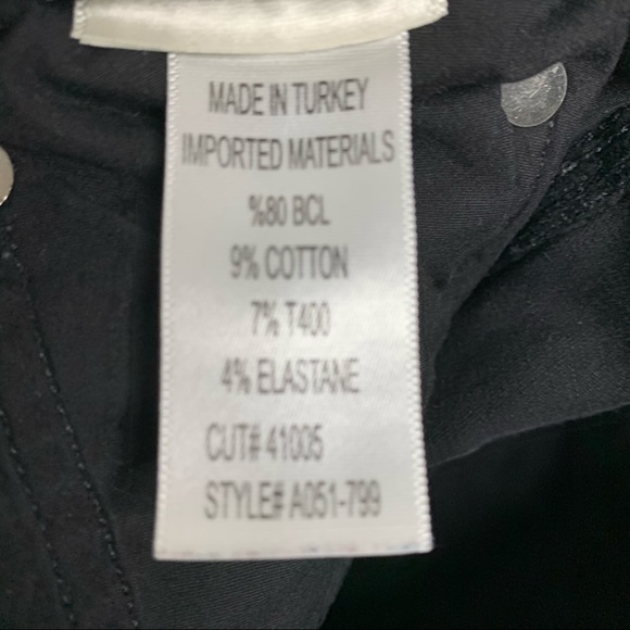 Agolde super high rise black skinny jeans size 31 - Picture 4 of 6